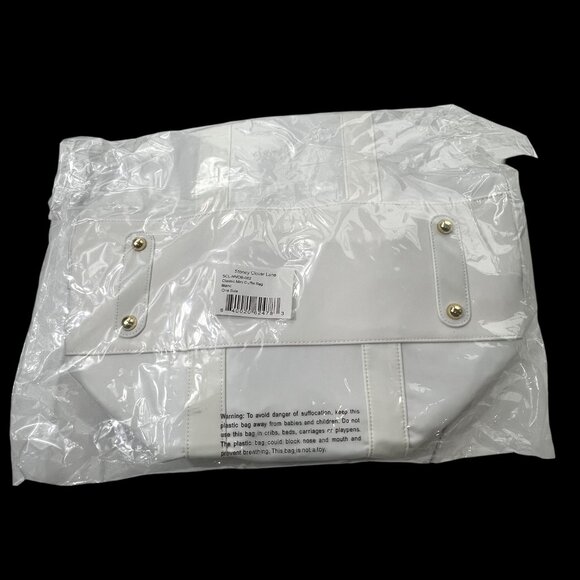Stoney Clover Lane Classic Mini Duffle Bag Blanc‎ - Picture 4 of 14